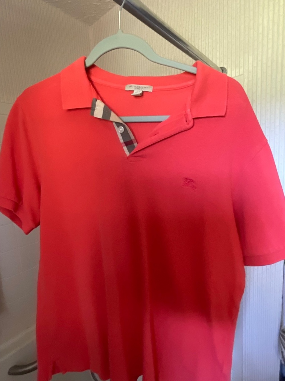 Classic Burberry polo shirt